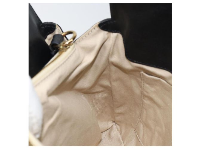 Chloé Chloe Irene Handtasche aus Leder Schwarz Gold - Ansicht 19