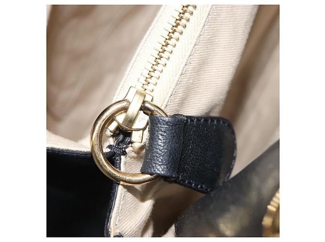 Chloé Chloe Irene Handtasche aus Leder Schwarz Gold - Ansicht 21