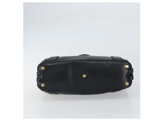 Chloé Chloe Irene Handtasche aus Leder Schwarz Gold - Ansicht 5