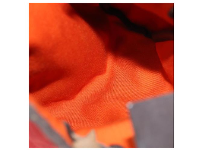 Hermès HERMES Her Bag TPM Shoulder Bag Canvas Red - vista 11