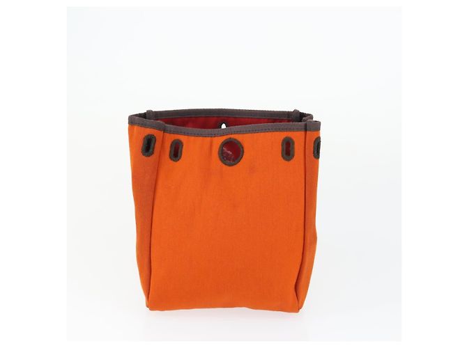 Hermès HERMES Her Bag TPM Shoulder Bag Canvas Red - vista 21