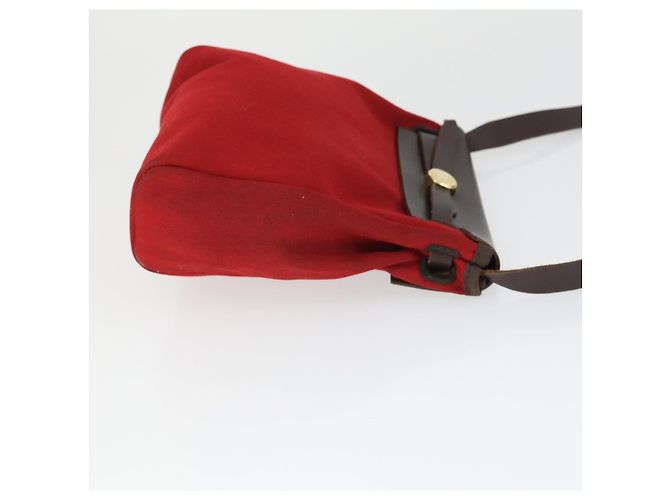 Hermès HERMES Her Bag TPM Shoulder Bag Canvas Red - vista 3