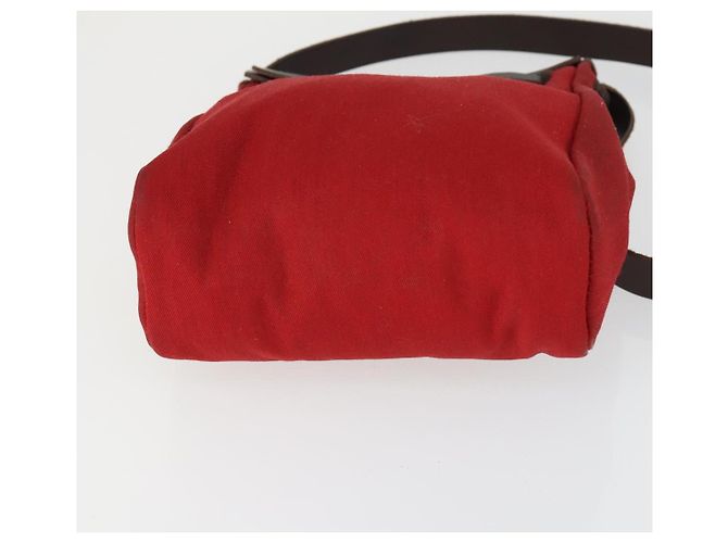 Hermès HERMES Her Bag TPM Shoulder Bag Canvas Red - vista 5