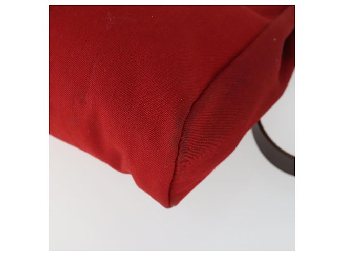 Hermès HERMES Her Bag TPM Shoulder Bag Canvas Red - vista 8