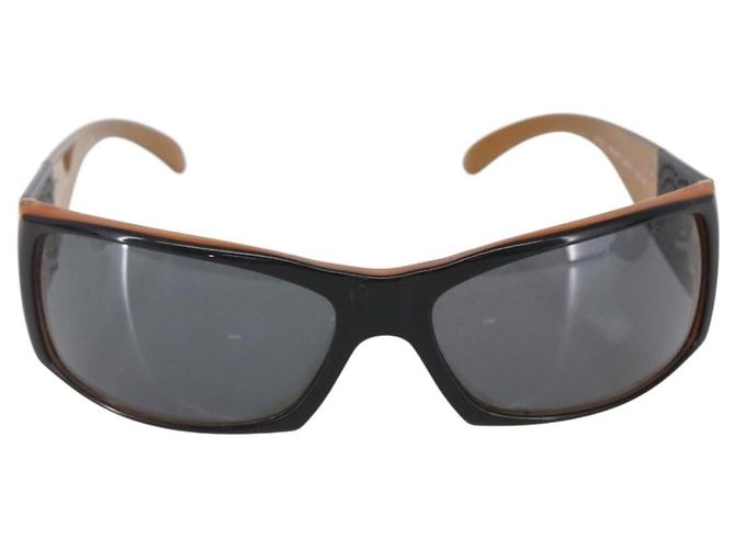 CHANEL Sunglasses plastic Brown CC - vista 2