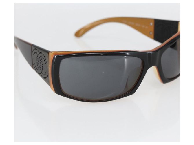 CHANEL Sunglasses plastic Brown CC - vista 6