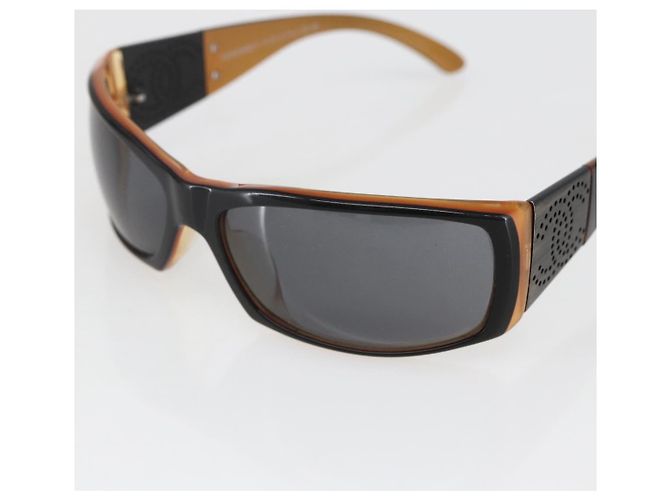 CHANEL Sunglasses plastic Brown CC - vista 7