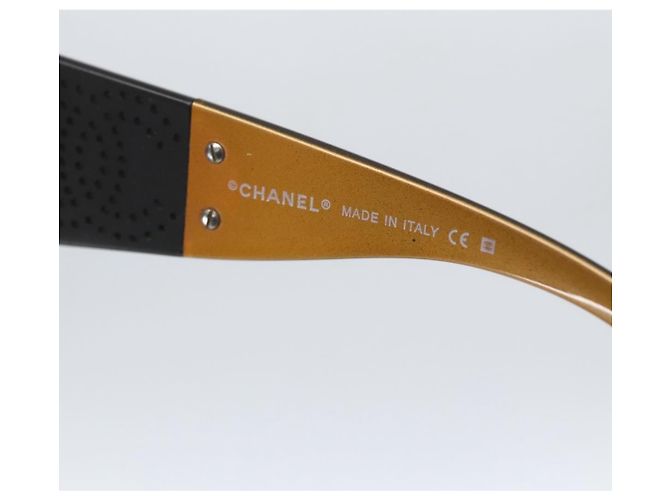 CHANEL Sunglasses plastic Brown CC - vista 9