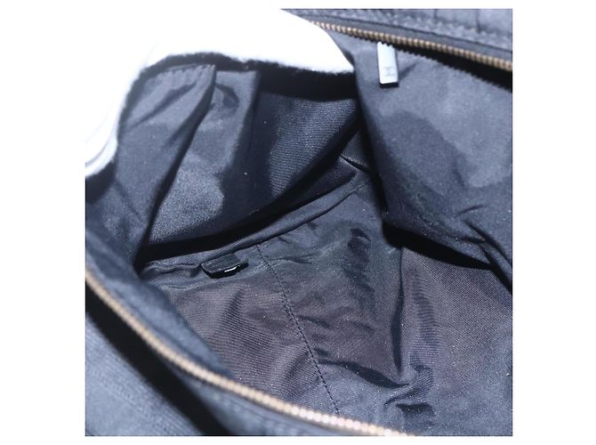 CHANEL New Travel Line Boston Bag Nylon Black CC - vista 19