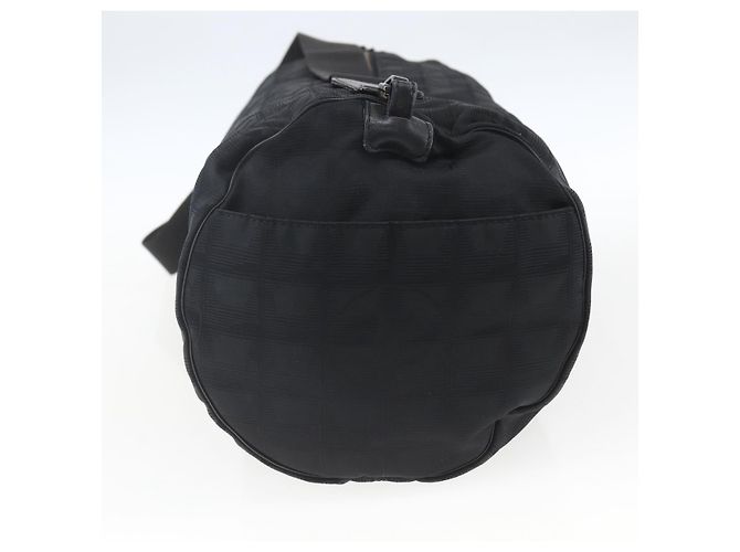 CHANEL New Travel Line Boston Bag Nylon Black CC - vista 3