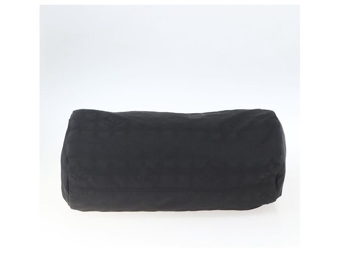 CHANEL New Travel Line Boston Bag Nylon Black CC - vista 5