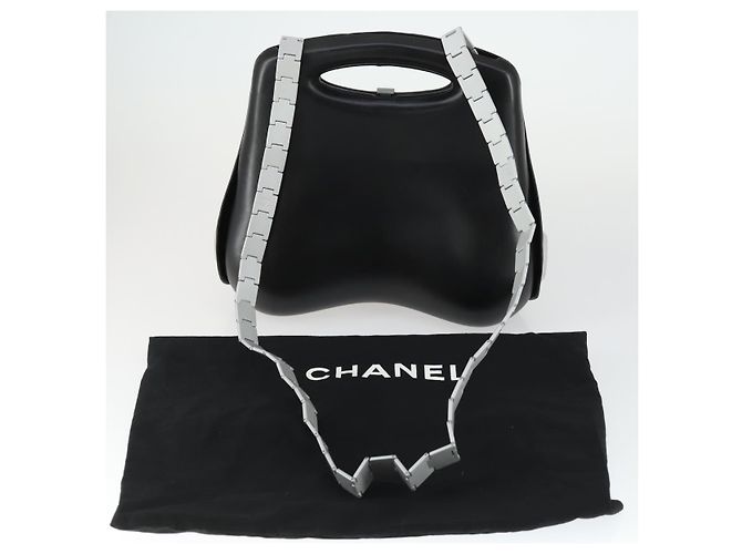 CHANEL Hip Bag Shoulder Bag Leather 2way Black CC - vista 12