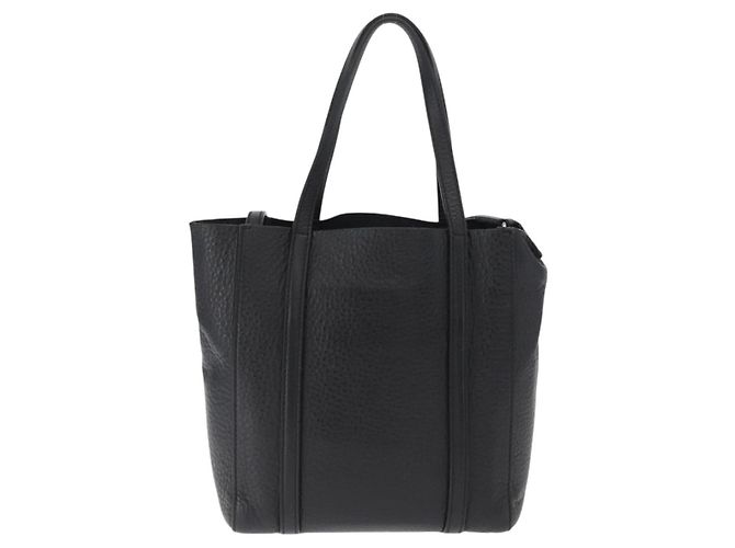 BALENCIAGA Every day Tote Bag Leather 2way Black Silver 551815 - vista 2