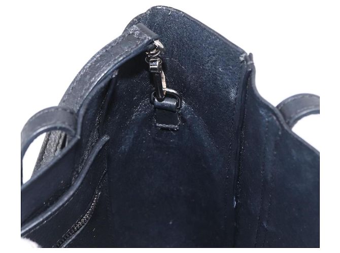 BALENCIAGA Every day Tote Bag Leather 2way Black Silver 551815 - vista 20