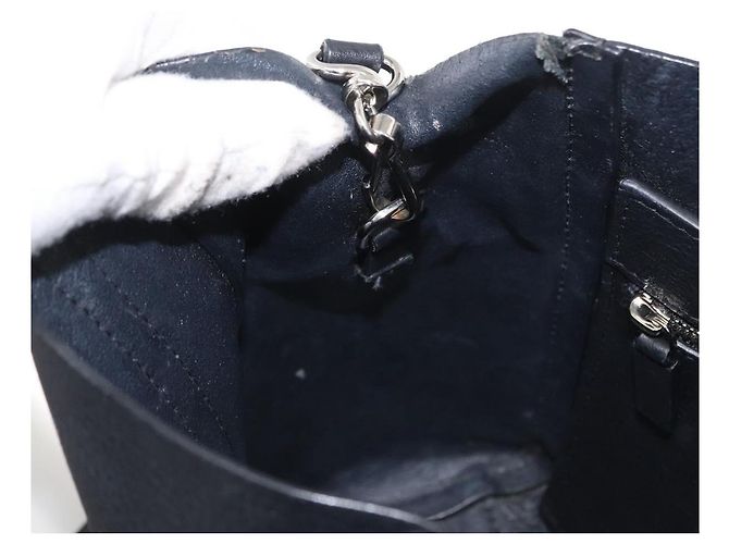 BALENCIAGA Every day Tote Bag Leather 2way Black Silver 551815 - vista 21