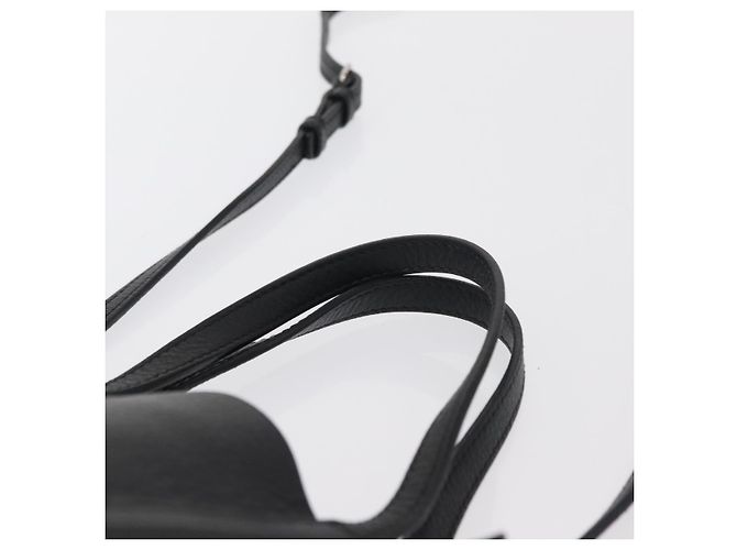 BALENCIAGA Every day Tote Bag Leather 2way Black Silver 551815 - vista 8