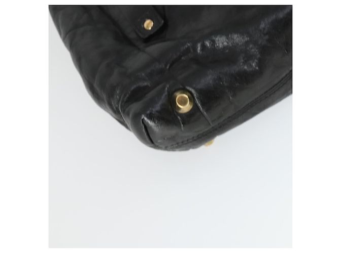 Chloé Chloe Victoria Handtasche Leder 2way Schwarz Gold - Ansicht 17