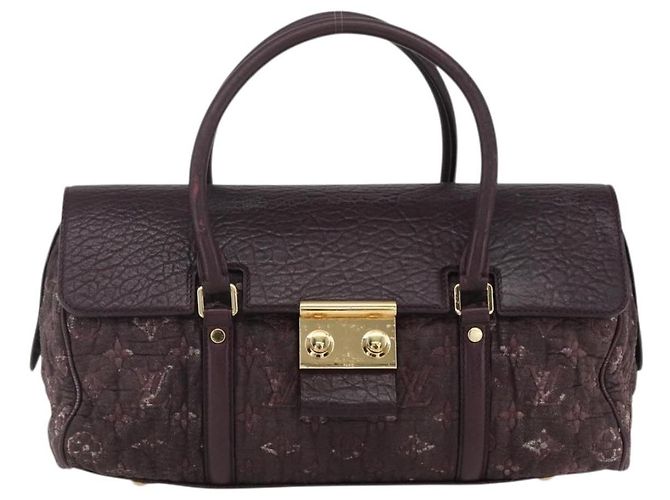 LOUIS VUITTON Monogram Voluptuous Tote Bag Bordeaux M93474 LV - Ansicht 13