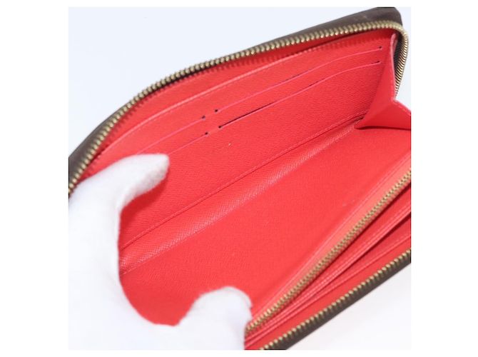 LOUIS VUITTON Damier Ebene Zippy Wallet 2015 Christmas Only N61240 - vista 10