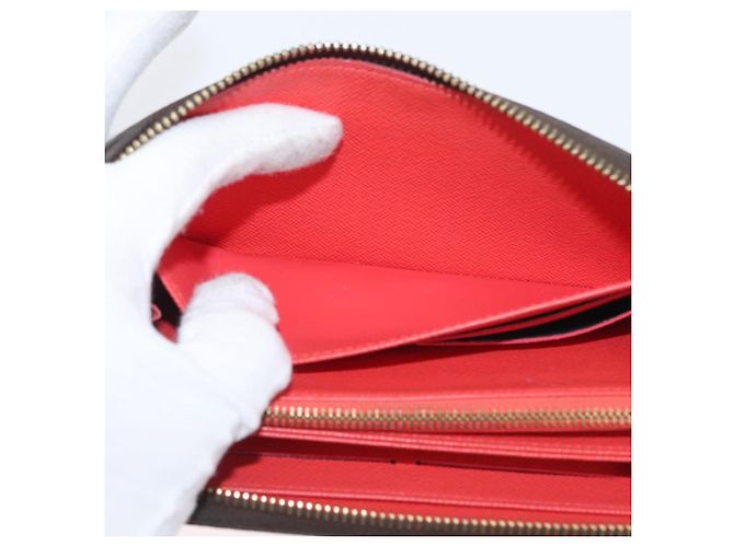 LOUIS VUITTON Damier Ebene Zippy Wallet 2015 Christmas Only N61240 - vista 19