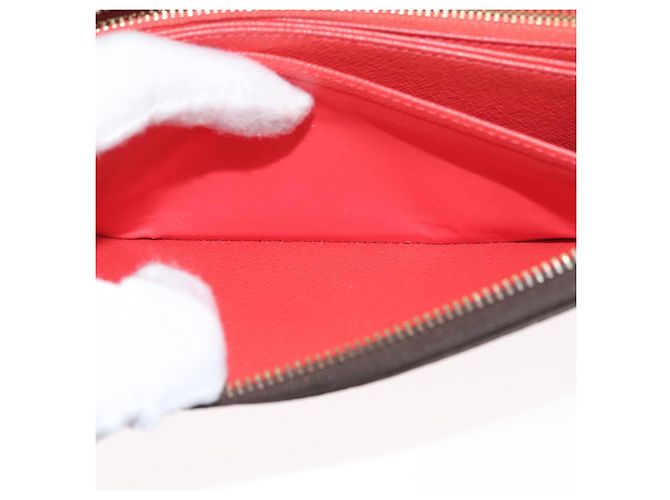 LOUIS VUITTON Damier Ebene Zippy Wallet 2015 Christmas Only N61240 - vista 22