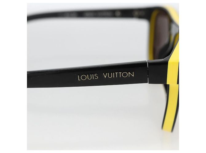 LOUIS VUITTON Gafas de sol plástico Negro Z0794E LV - vista 4