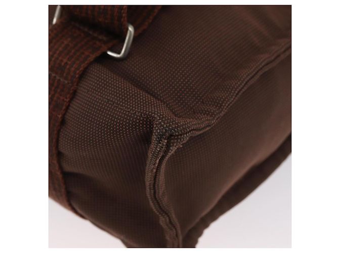 Hermès HERMES Her Line Sac A Dos Backpack Canvas Brown Silver - view 18