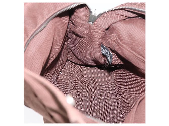 Hermès HERMES Her Line Sac A Dos Backpack Canvas Brown Silver - view 21