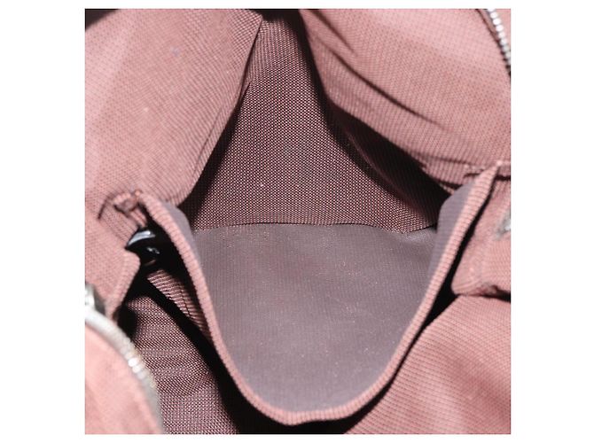 Hermès HERMES Her Line Sac A Dos Backpack Canvas Brown Silver - view 22