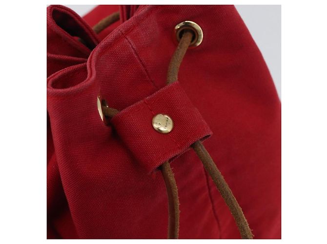Hermès HERMES Purse Porosion Mimill PM Shoulder Bag Cotton Red - vista 10