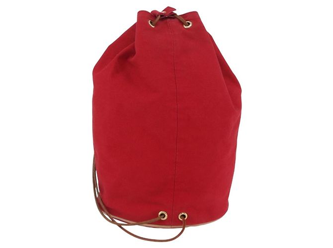 Hermès HERMES Purse Porosion Mimill PM Shoulder Bag Cotton Red - vista 2