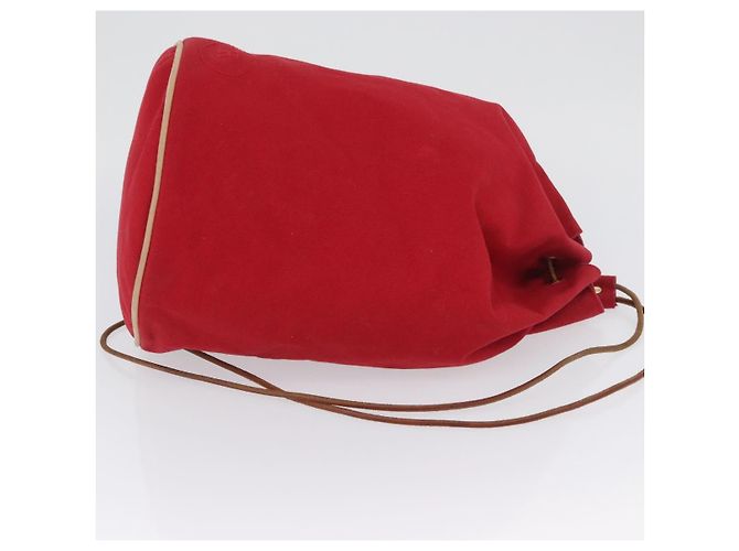 Hermès HERMES Purse Porosion Mimill PM Shoulder Bag Cotton Red - vista 3