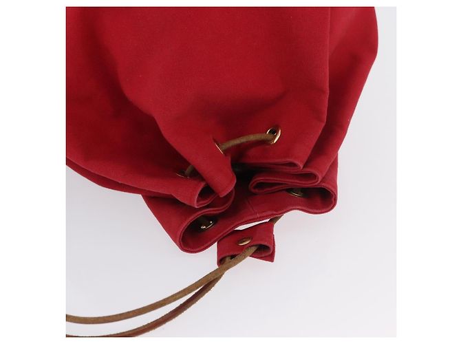 Hermès HERMES Purse Porosion Mimill PM Shoulder Bag Cotton Red - vista 6