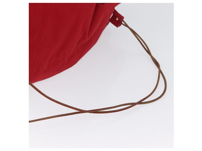 Hermès HERMES Purse Porosion Mimill PM Shoulder Bag Cotton Red - vista 7
