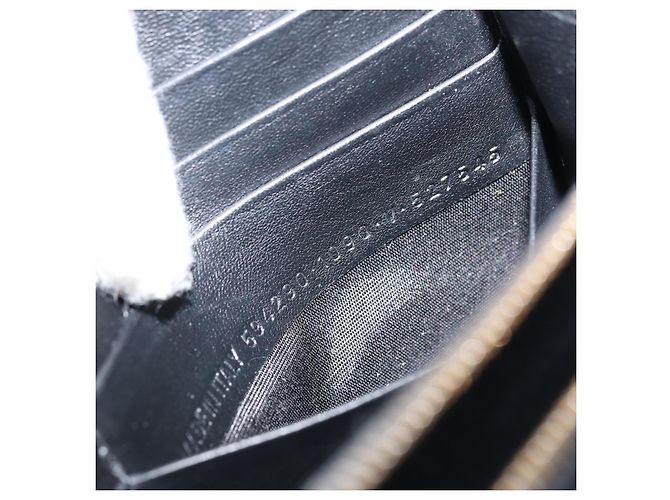 BALENCIAGA Long Wallet Leather Black 594290 - vista 12