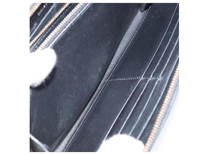 BALENCIAGA Long Wallet Leather Black 594290 - vista 19