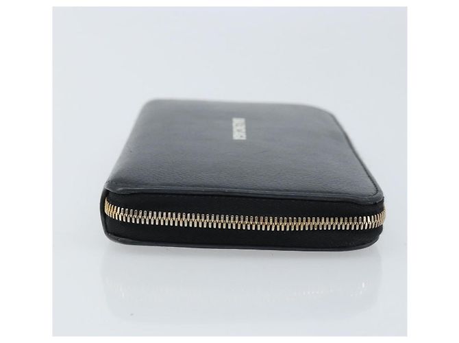 BALENCIAGA Long Wallet Leather Black 594290 - vista 3
