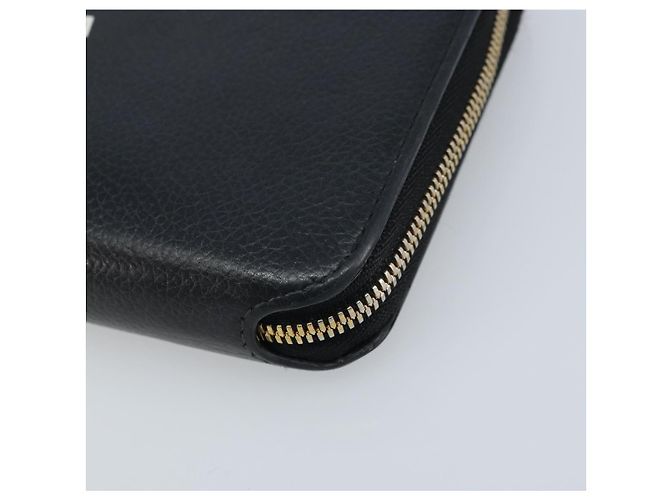 BALENCIAGA Long Wallet Leather Black 594290 - vista 7
