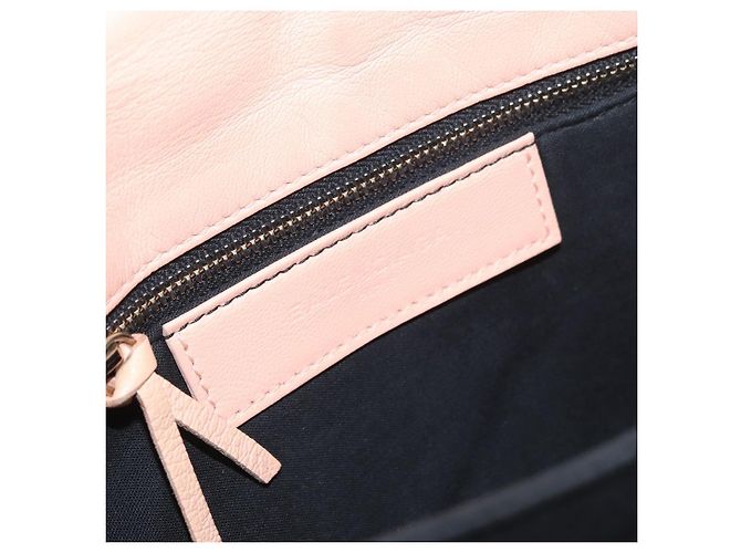 BALENCIAGA Metallic Edge Classic Envelope Bag Leather Pale Orange - vista 17