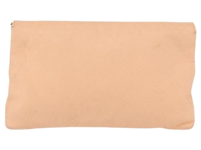 BALENCIAGA Metallic Edge Classic Envelope Bag Leather Pale Orange - vista 2