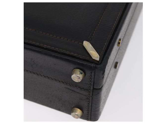 GUCCI Web Sherry Line Attache Case Leather Black Gold 016 067 1183 - Ansicht 16
