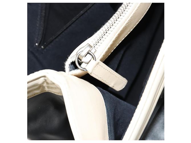 CHANEL Boy Chanel Chain Tote Bag Calf Skin Black Silver CC - Ansicht 22