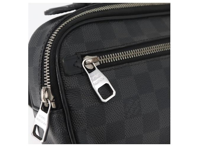 LOUIS VUITTON Damier Graphite Ambreil Shoulder Bag N41289 LV - vista 19
