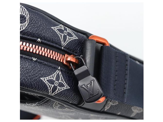 LOUIS VUITTON Monogram Ink Upside Down Danube PM Bag Navy M43678 LV - vista 10
