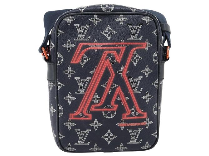 LOUIS VUITTON Monogram Ink Upside Down Danube PM Bag Navy M43678 LV - vista 13