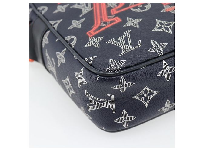LOUIS VUITTON Monogram Ink Upside Down Danube PM Bag Navy M43678 LV - vista 14