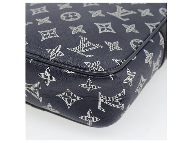 LOUIS VUITTON Monogram Ink Upside Down Danube PM Bag Navy M43678 LV - vista 15
