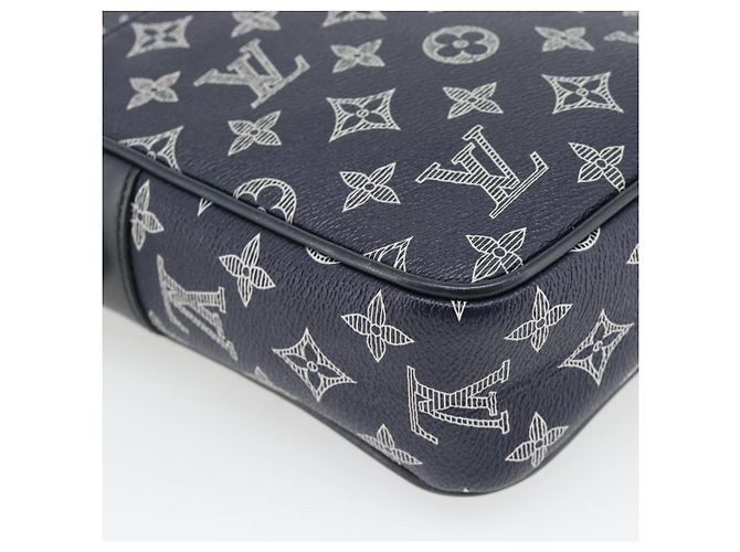 LOUIS VUITTON Monogram Ink Upside Down Danube PM Bag Navy M43678 LV - vista 16