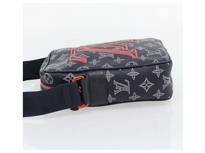 LOUIS VUITTON Monogram Ink Upside Down Danube PM Bag Navy M43678 LV - vista 3