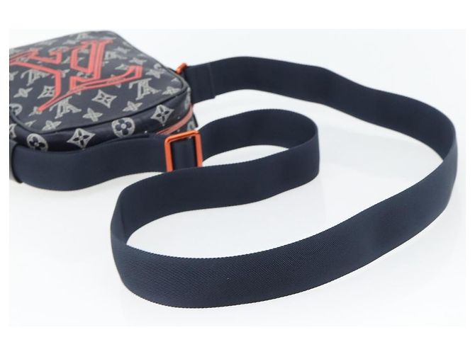 LOUIS VUITTON Monogram Ink Upside Down Danube PM Bag Navy M43678 LV - vista 7
